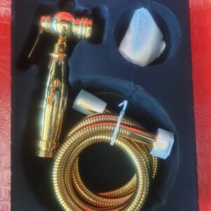 Golden Round hand spray shower (Shattaf)