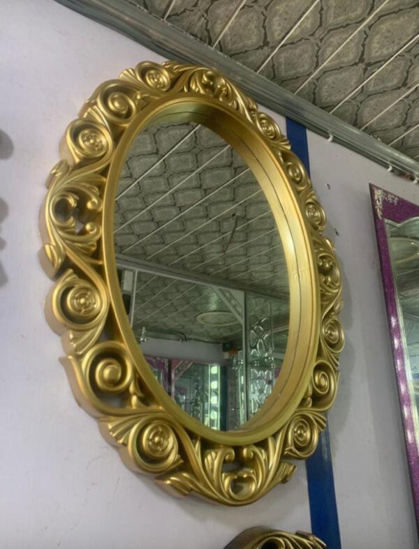 Designers Golden frame Mirror