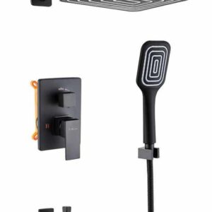 Black designers concealed shower
