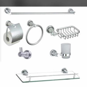 Aluminum 7pcs Sets Bathroom Accessories