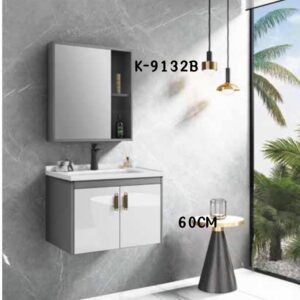 WK9132B 60cm wall-hung cabinet basin