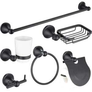 Magnus Black sets Bathroom accessories