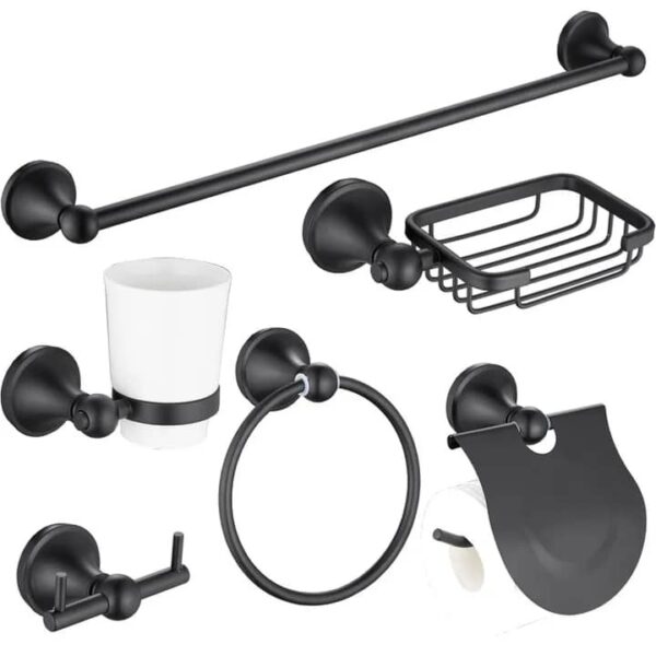 Magnus Black sets Bathroom accessories