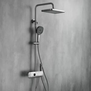BS-SS023 Grey thermostat digital premium shower mixer sets