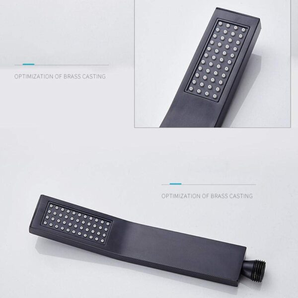 Black 5 ways concealed (Conduit) shower mixer - Image 4