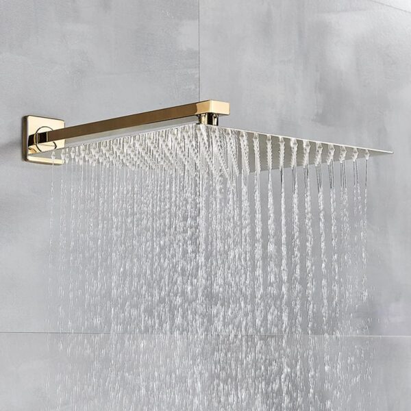 Golden 4-ways concealed shower conduit shower mixer - Image 4