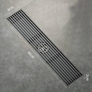 600mm Anti-Rust Linear stainless heavy gage shower floor drain flow waste