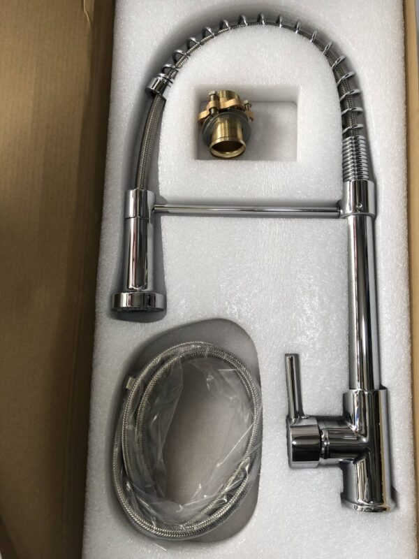 Stainless Single Chain Sink Mixer - Image 3