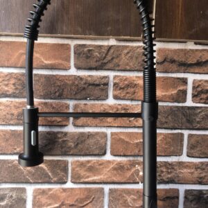 Black Chain Sink Tap