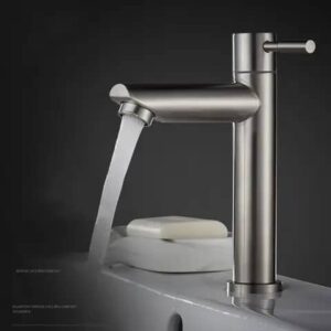 Straight spout Anti-rust Basin Tap