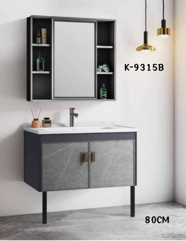 WK9315B 80cm floor-mount cabinet basin