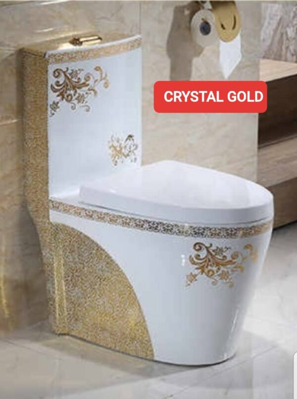 BT-CC25-5 Crystal Gold Executive Designers wc