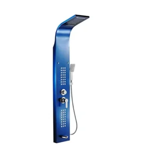 Blue Steel panel shower