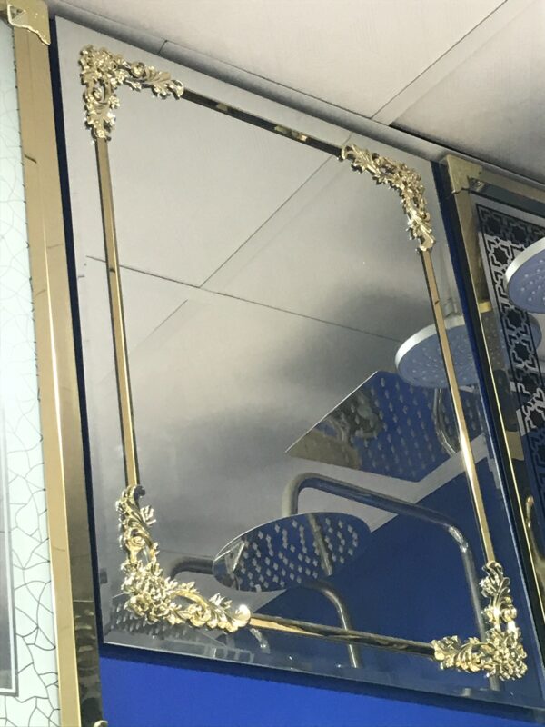 Golden frame Design Mirror - Image 2