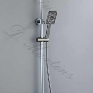 BS-SS012 D-martin silver piano shower mixer sets