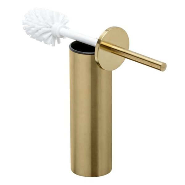 Golden wall hung toilet brush/Holder - Image 2
