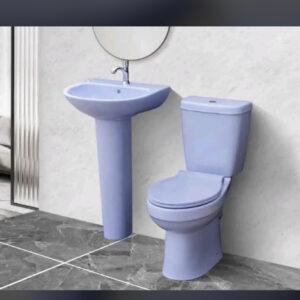 Blue Milano Golden Diamond wc