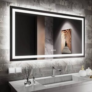 150x80cm Landscape executive led mirror