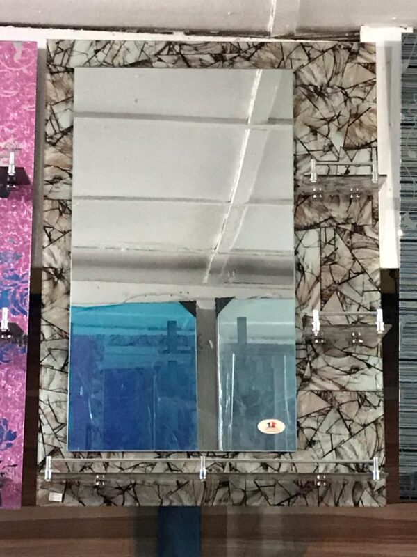 Marble skin Glass wall Mirror
