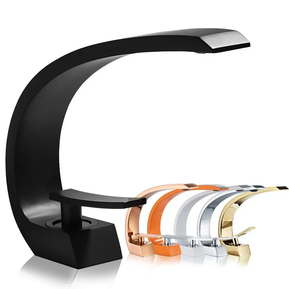 Black Vanity Bathroom Faucet Basin Mixer tap - Image 2