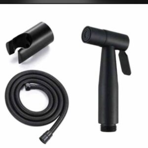 Black Round hand spray shower (Shattaf)