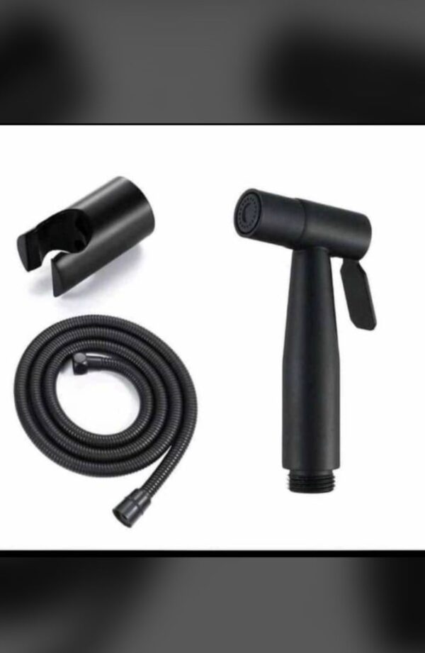 Black Round hand spray shower (Shattaf)