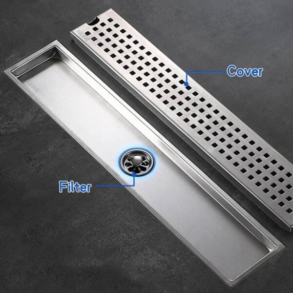 500mm Stainless Anti-Rust net design shower floor drain - Image 2