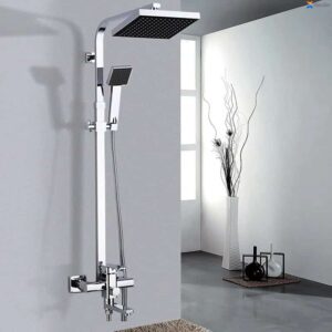 BS-SS030 Chrome sus304 square shower sets