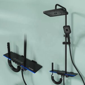 BS-SS032 Black Executive digital shower mixer