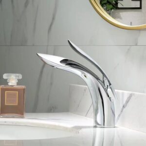 Chrome Sweda Modern Basin mixer