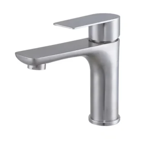 TBM022 Brushed Flat lever Bathroom Faucet Basin mixer