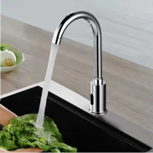 TBM037 Chrome high base sensor kitchen bathroom faucets intelligent tap