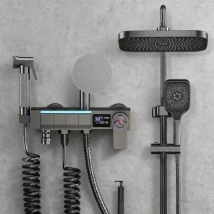 365-SM040 High quality digital thermostat shower mixer shower sets
