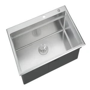 A-R Single Bowl 600X450mm Handmade Kitchen Sink