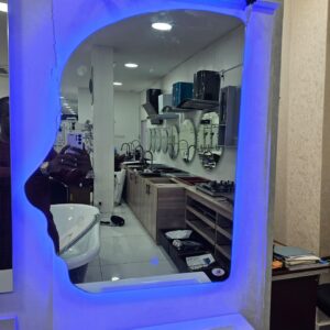 800x600mm Human Face multi-light Led Mirror