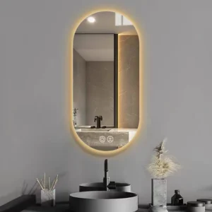 1200x600MM Tall Multi-light Led Mirror