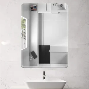 600x450mm Square Frameless Plain Mirror