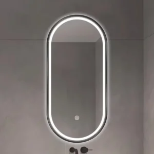 1000x600mm Framed Multiple Light Led Mirror