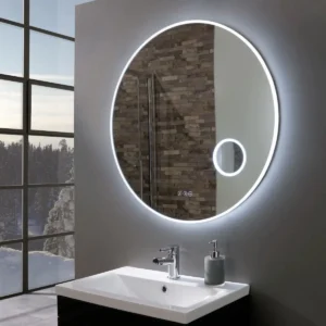 800mm 2x Round Led Mirror