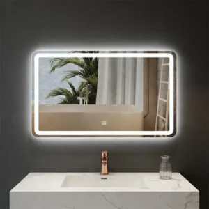 1000x700mm Landscape Multi-light Led Mirror